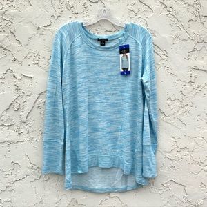 Champion Elite White/Blue Sweater Size Large